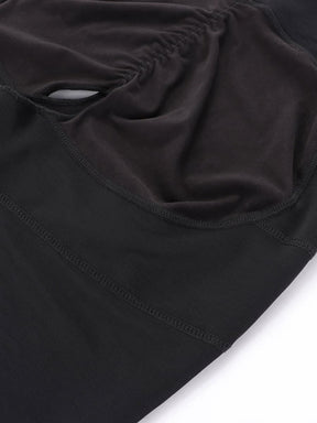 Snatched Stretch Faja Bodysuit Hooks Crotchless