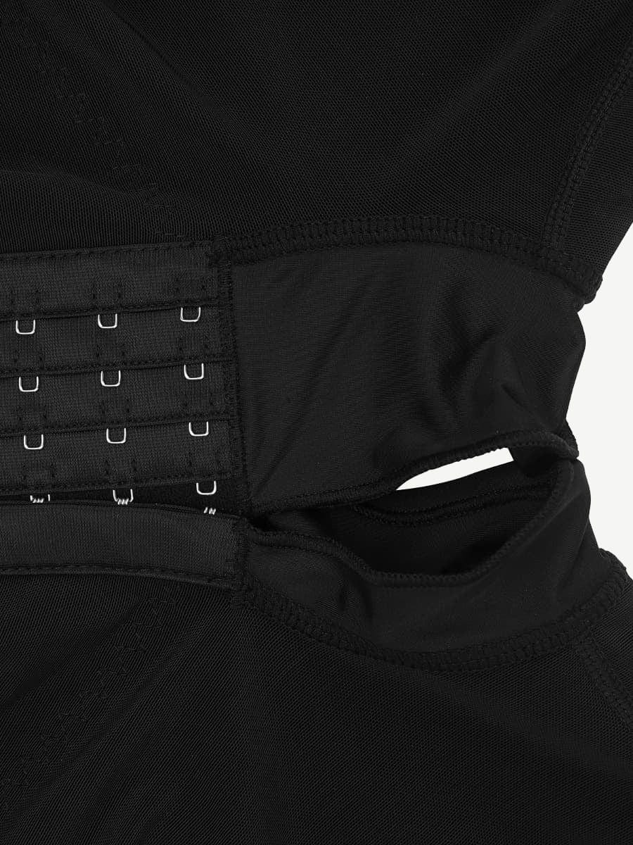 Snatched Full Body Faja U Shape Sleeves Hooks