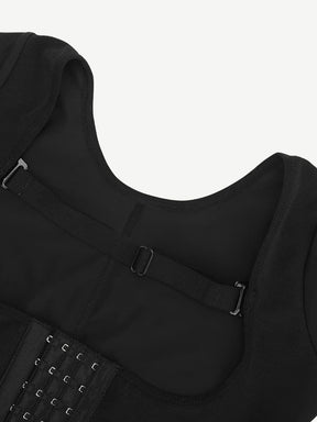 Snatched Full Body Faja U Shape Sleeves Hooks