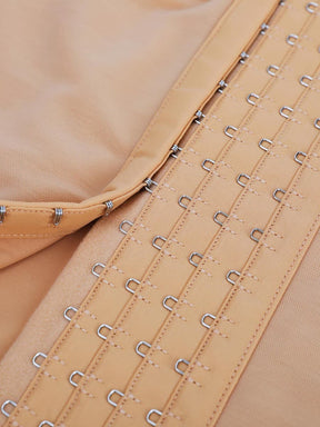 Snatched Full Body Faja U Shape Sleeves Hooks