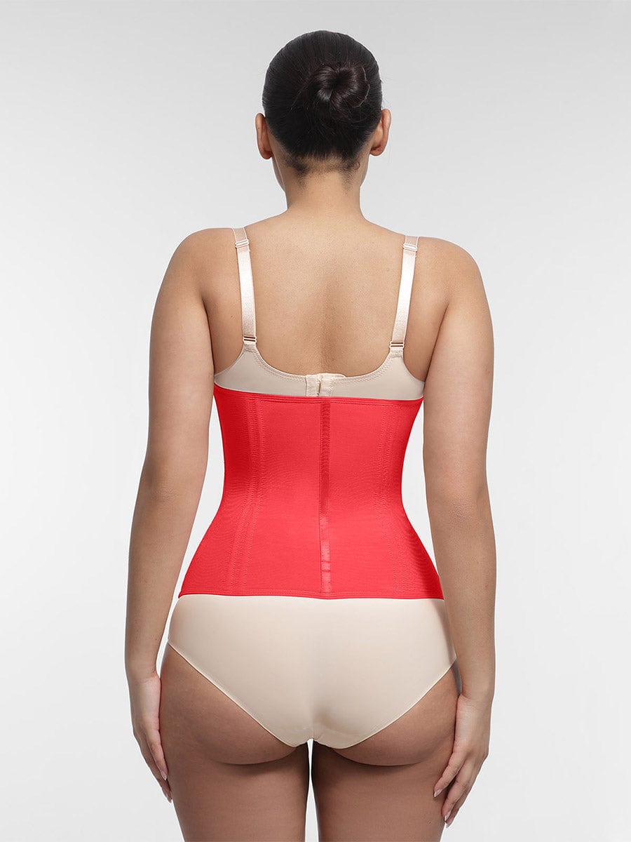 Snatched Zipper Waist Trainer 15 Built-In Steel Bones