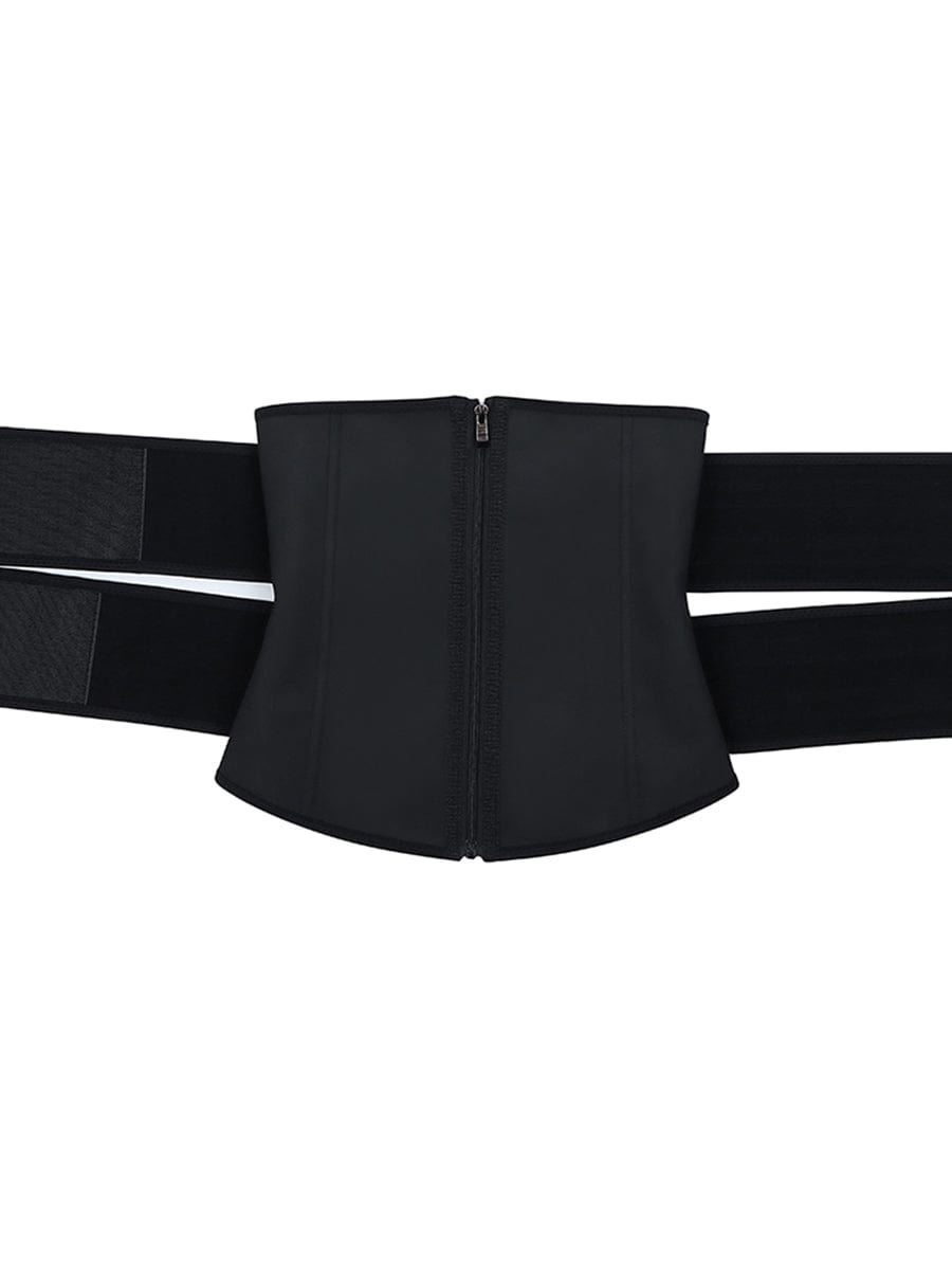 Snatched Waist Cincher Double Belts 7 Bones