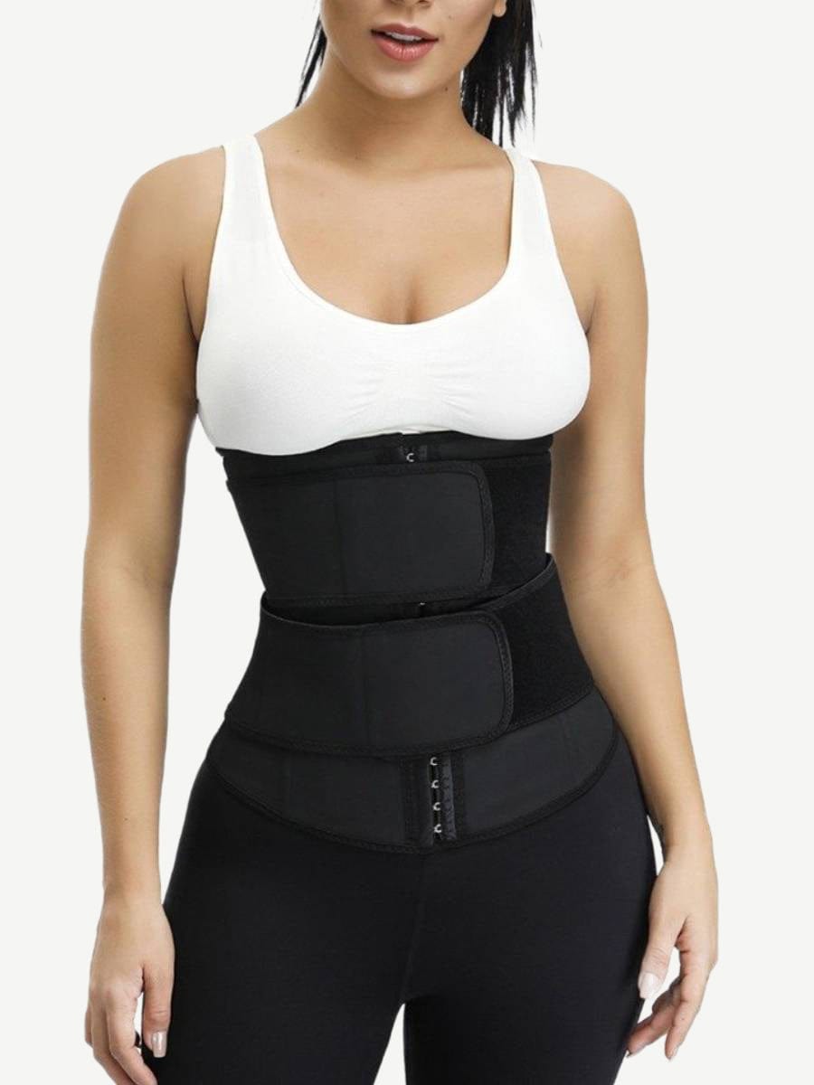 Snatched Plus Size Latex Waist Trainer 7 Bones