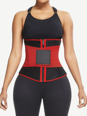 Snatched Neoprene Zipper Waist Trainer 10 Steel Bones Adjustable Belt