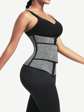Snatched Waist Trainer With Belt 6 Bones
