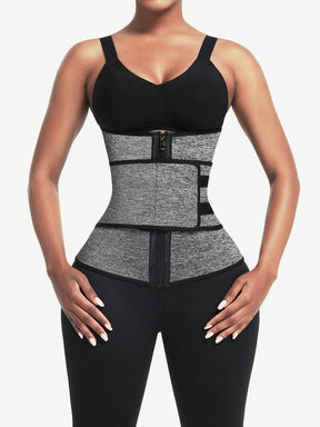 Snatched Waist Trainer With Belt 6 Bones