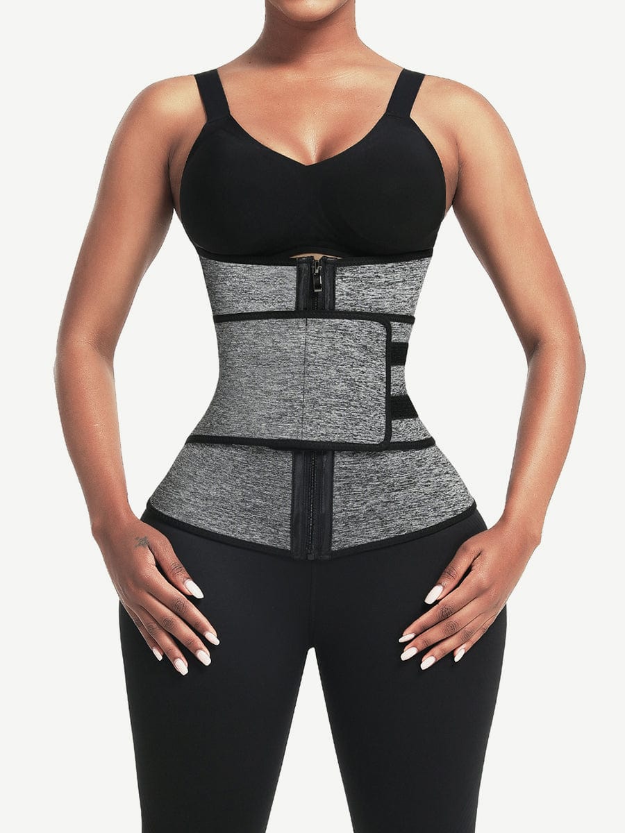 Snatched Waist Trainer With Belt 6 Bones