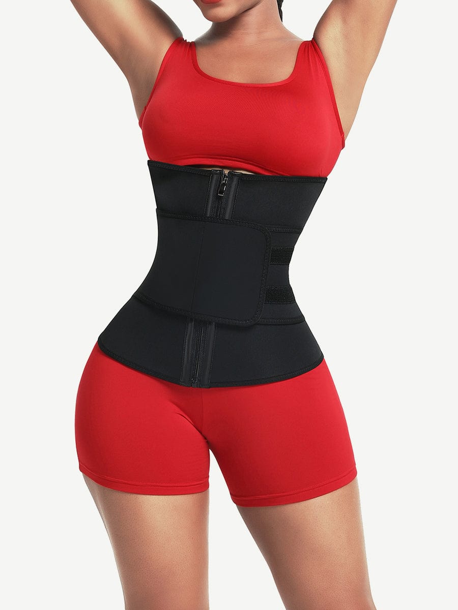 Snatched Waist Trainer With Belt 6 Bones