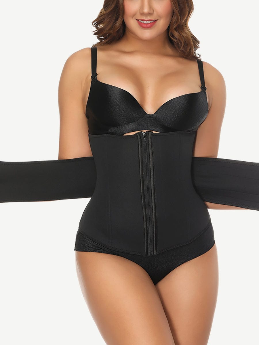 Snatched Neoprene Waist Cincher 7 Bones Plus Size