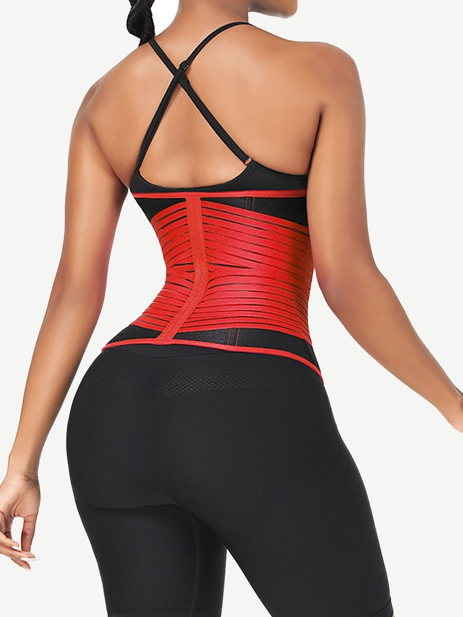 Snatched Neoprene Waist Trainer Long Body Double Elastic Belts