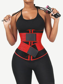 Snatched Neoprene Waist Trainer Long Body Double Elastic Belts