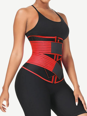 Snatched Neoprene Waist Trainer Long Body Double Elastic Belts