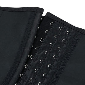 Snatched Latex Hooks Waist Trainer Triple Belts Anti Slip