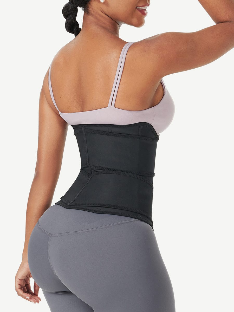 Snatched Underbust Latex Waist Trainer Double Belt