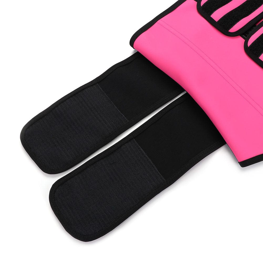 Snatched Latex Zipper Waist Trainer Adjustable Belt Plus Size