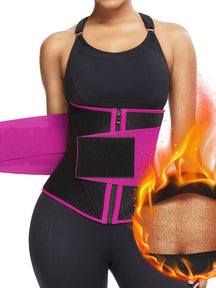 Snatched Neoprene Zipper Waist Trainer 10 Steel Bones Adjustable Belt
