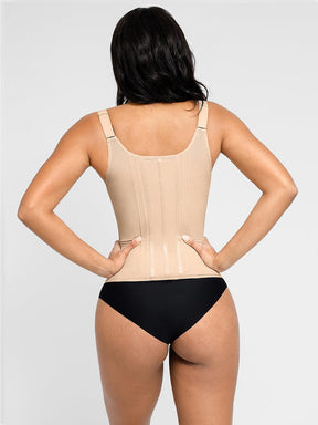 Snatched Vest Waist Trainer U-Shaped Chest Support 13 Steel Bones
