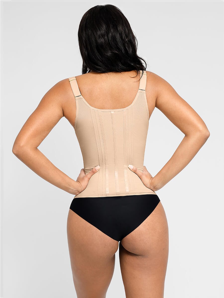 Snatched Vest Waist Trainer U-Shaped Chest Support 13 Steel Bones