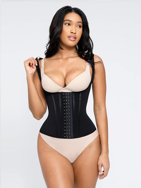 Snatched Vest Waist Trainer U-Shaped Chest Support 13 Steel Bones