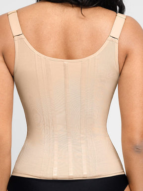 Snatched Vest Waist Trainer U-Shaped Chest Support 13 Steel Bones