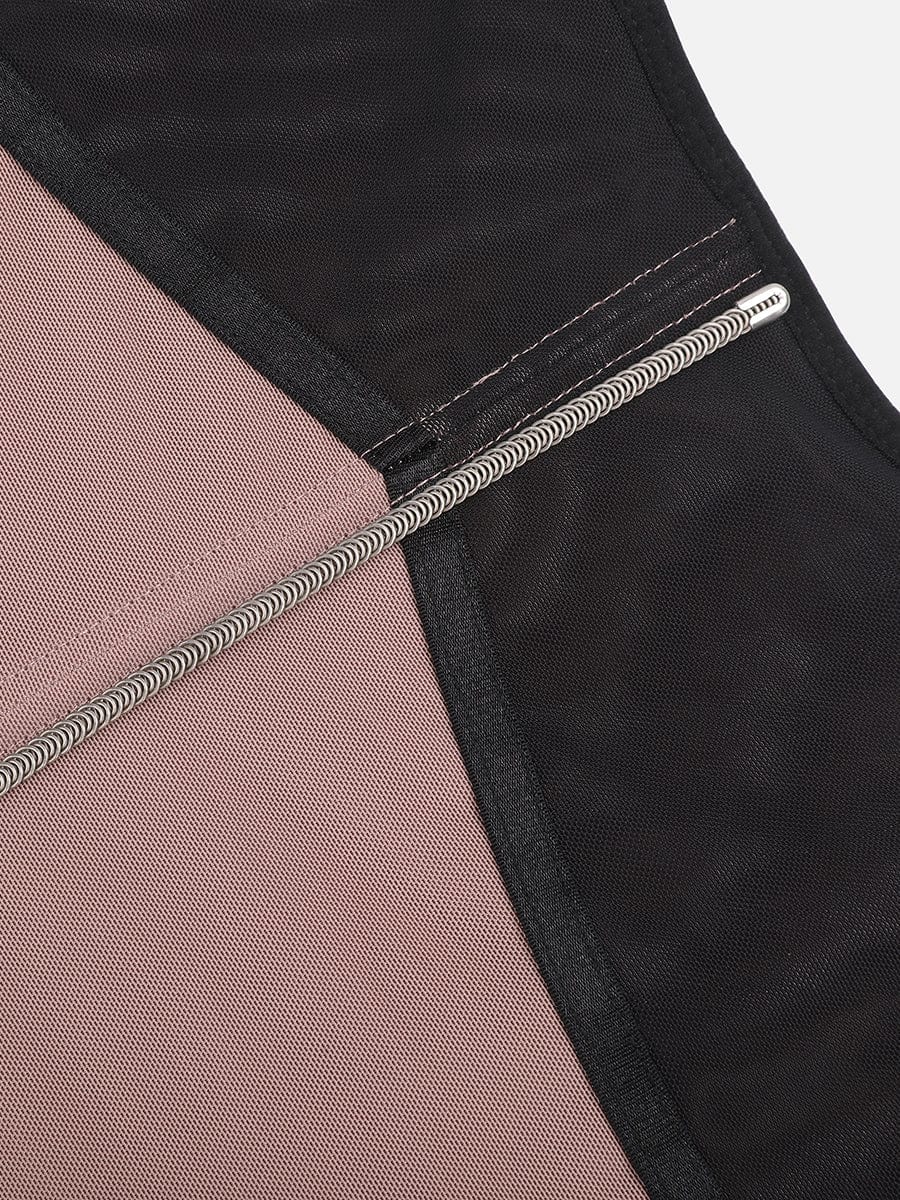 Snatched Mesh Waist Cincher 9 Steel Bones 3-Row Hooks