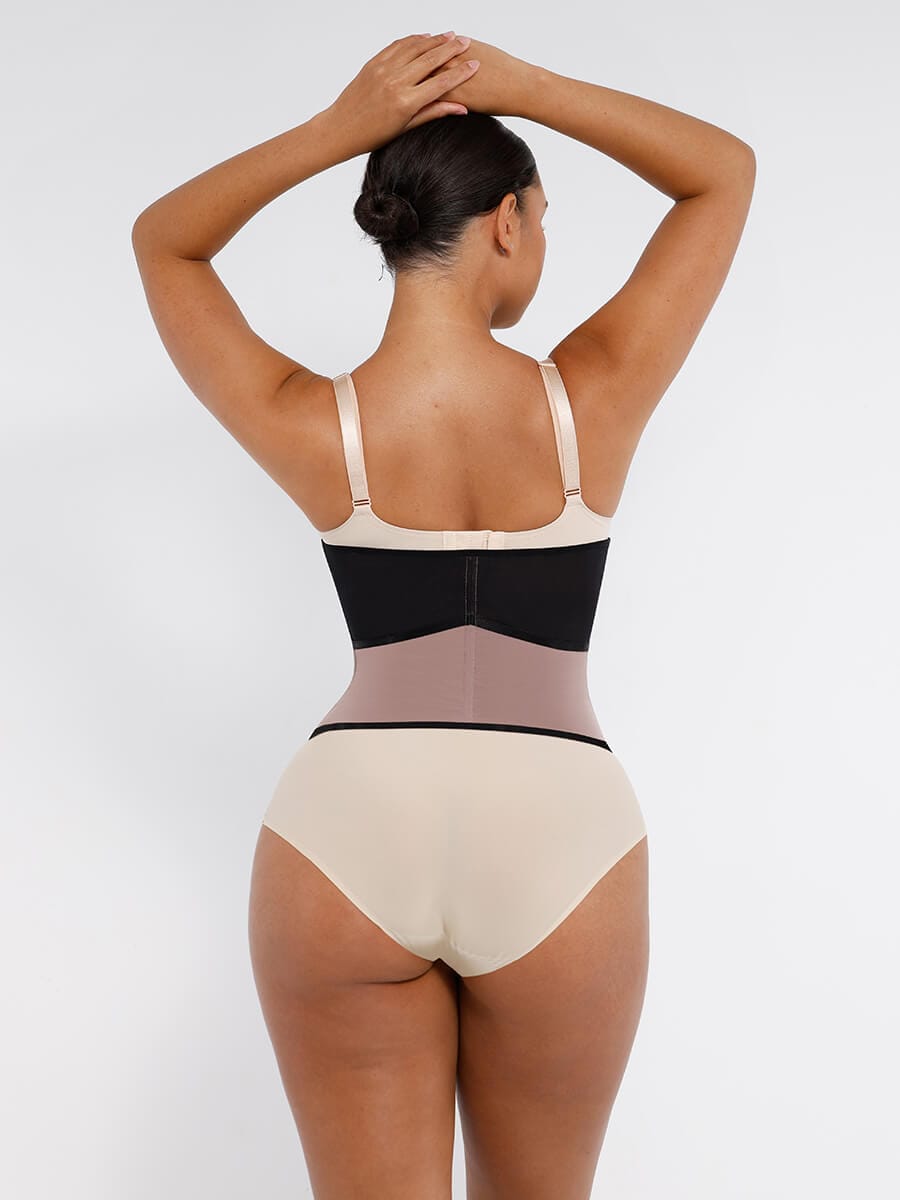Snatched Mesh Waist Cincher 9 Steel Bones 3-Row Hooks