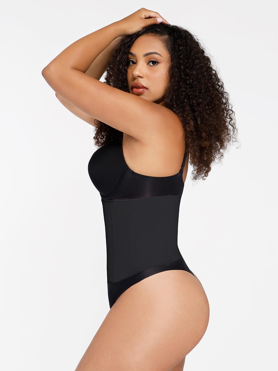 Snatched Seamless Waist Cincher 4 Steel Bones