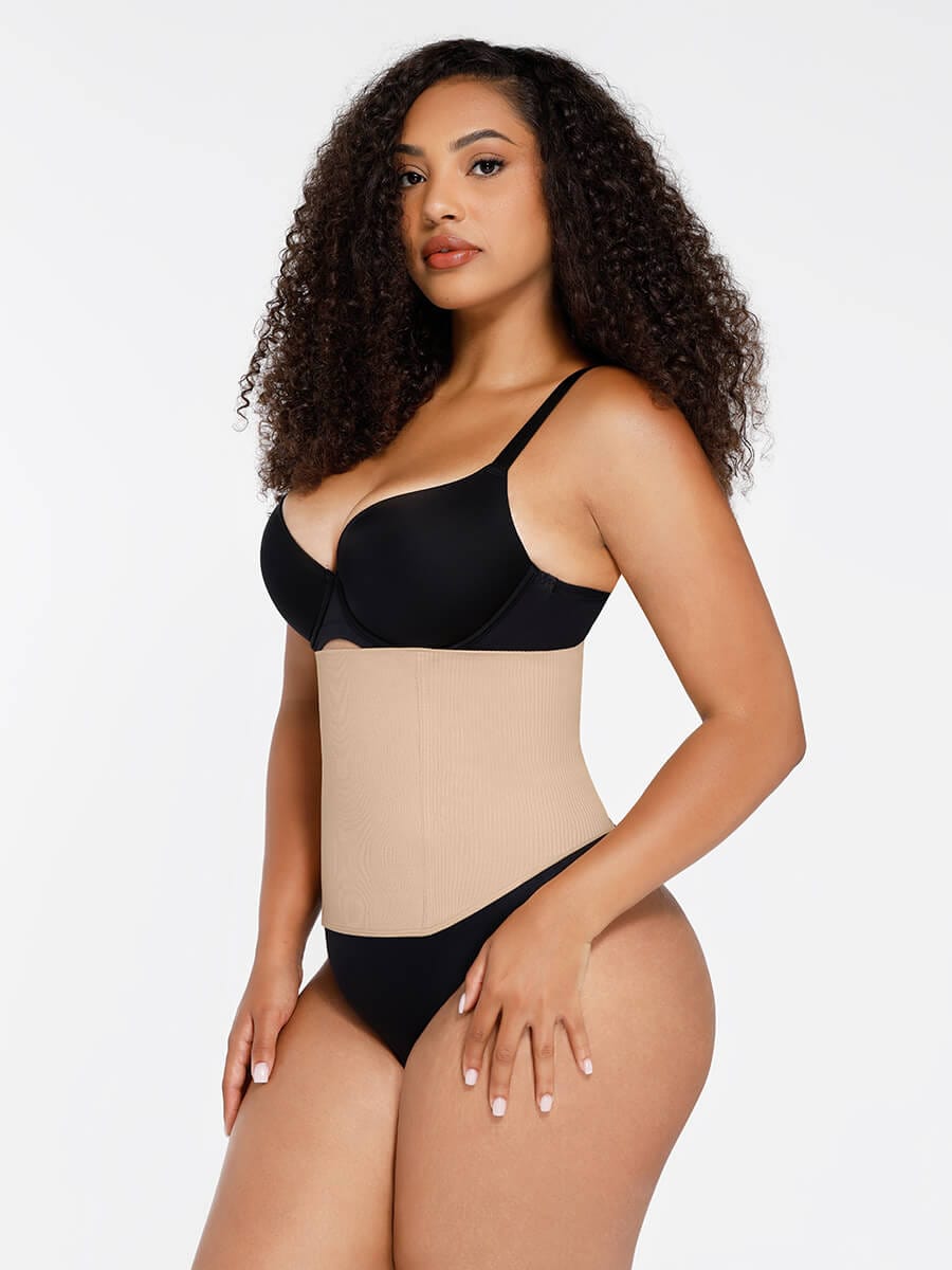 Snatched Seamless Waist Cincher 4 Steel Bones